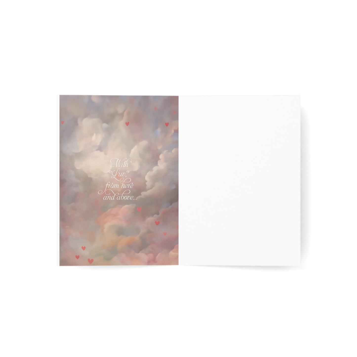 Valentine's Day Angel Greeting Cards (1, 10, 30, and 50pcs)