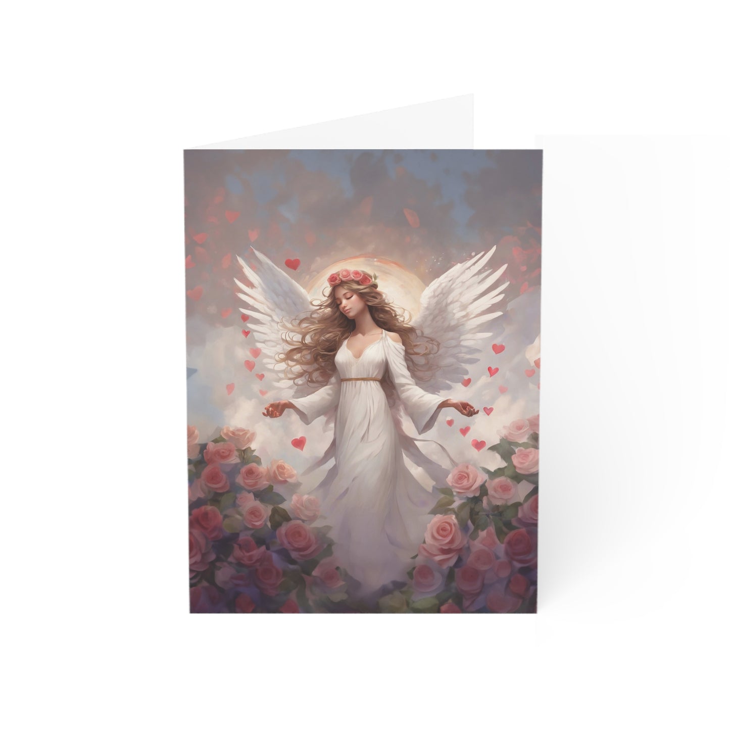 Valentine's Day Angel Greeting Cards (1, 10, 30, and 50pcs)